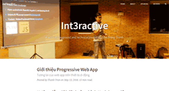 Desktop Screenshot of int3ractive.com